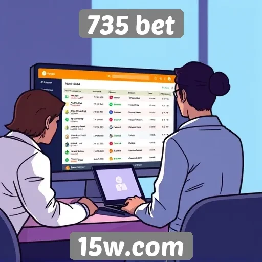 Experiência do usuário na interface do 735 bet